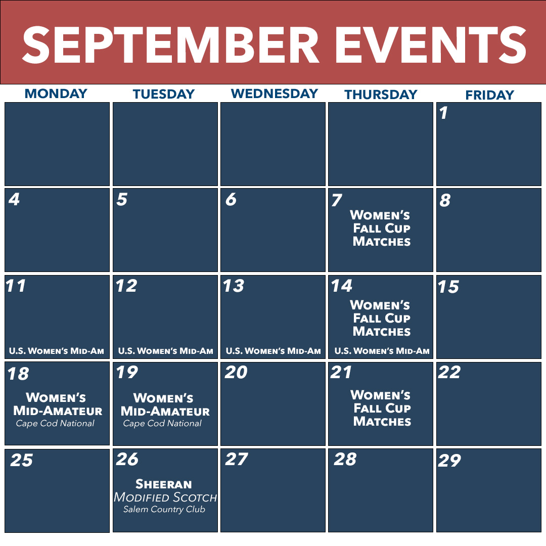 MG Events Cal August Newsletter